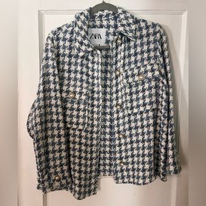 Zara button up